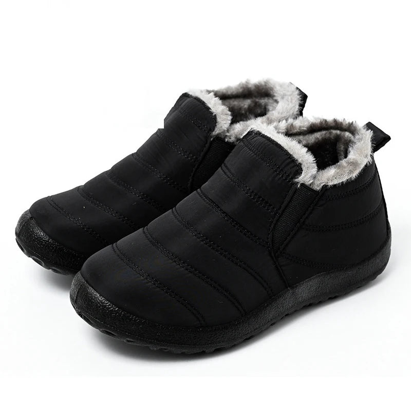 Kidmi Winter Fuzzy Slippers for Women - Warm Plush Indoor Boots