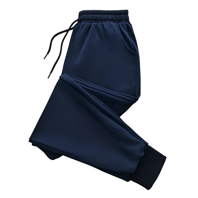 Men's Elastic Waist Sweatpants - Casual Joggers for Gym & Daily Wear