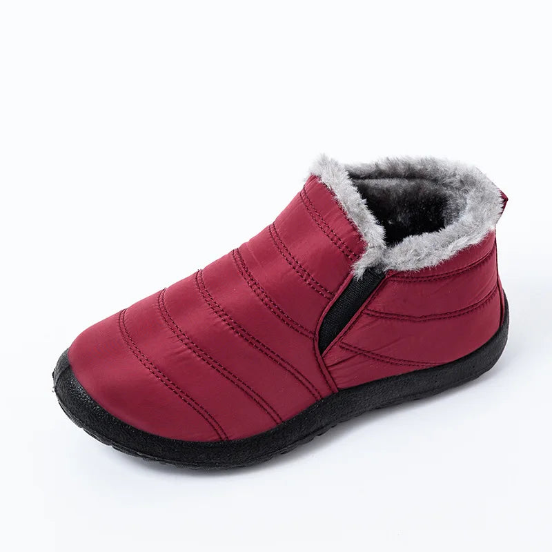 Kidmi Winter Fuzzy Slippers for Women - Warm Plush Indoor Boots