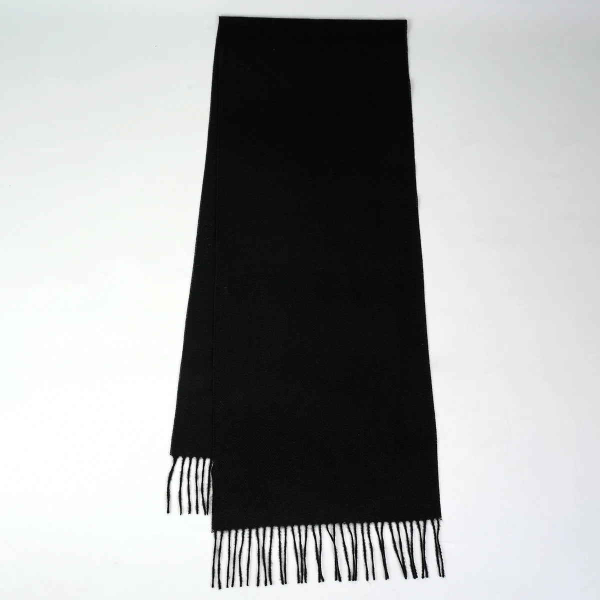 Men's Cashmere-Style Scarf – Soft Polyester, Windproof Design