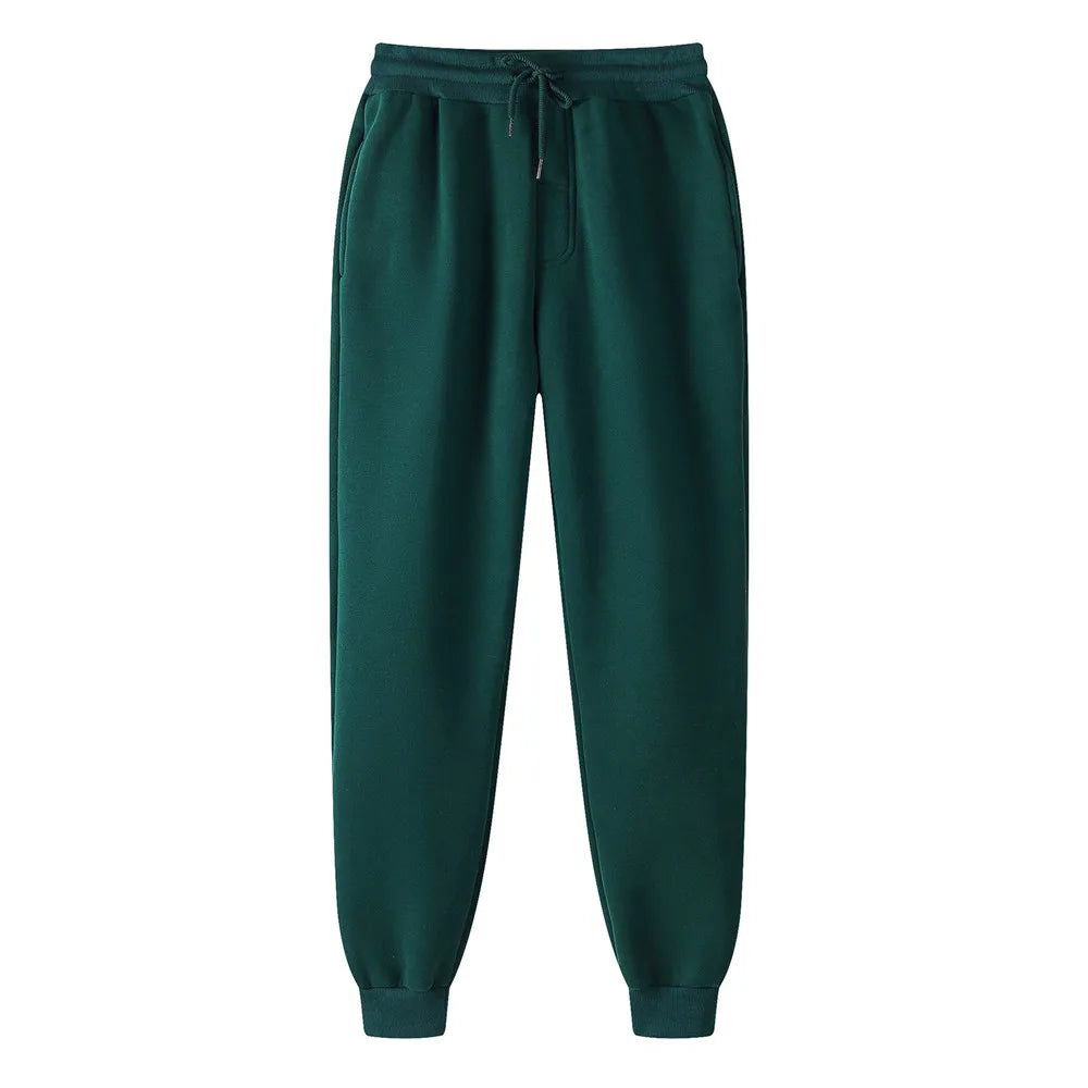 Men's Fleece-Lined Jogger Pants - Comfortable Casual Sweatpants