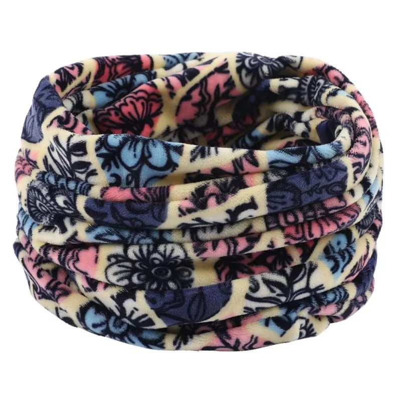 Winter Knit Infinity Scarf - Thermal Unisex Loop