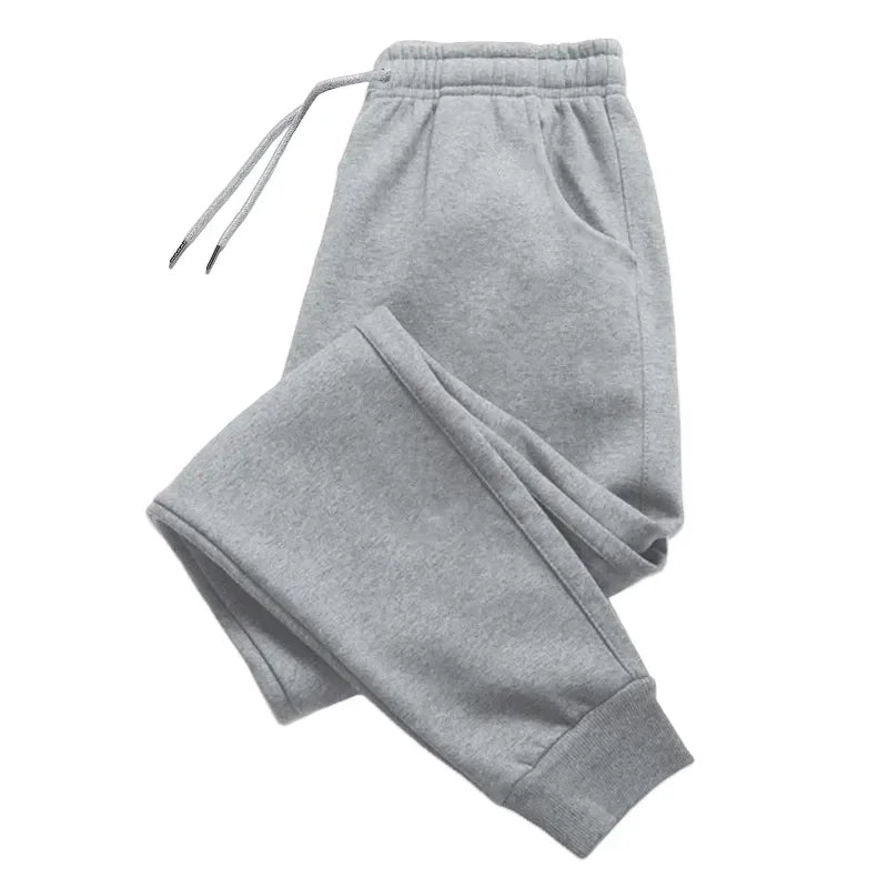 Men's Elastic Waist Sweatpants - Casual Joggers for Gym & Daily Wear