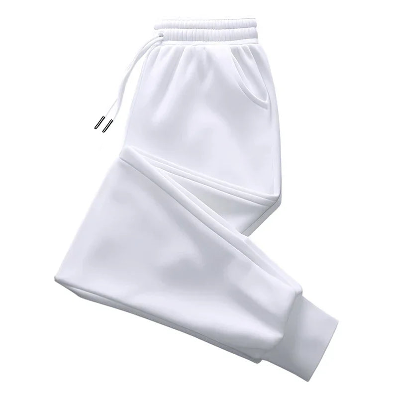 Men's Elastic Waist Sweatpants - Casual Joggers for Gym & Daily Wear