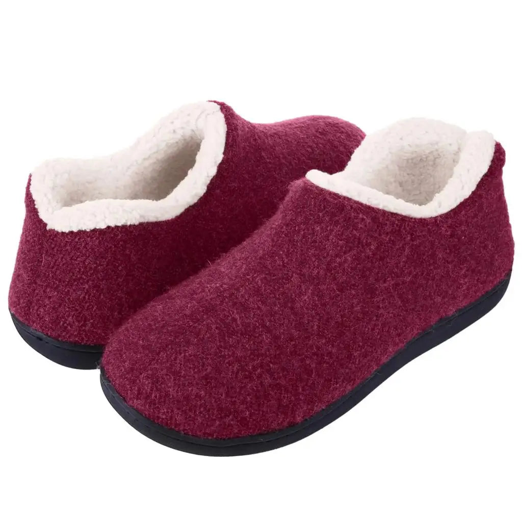 Asgard Women Winter Plush Slippers – Warm, Non-Slip & Cozy