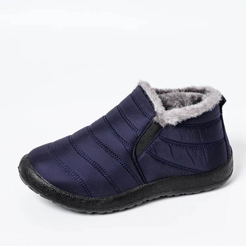 Kidmi Winter Fuzzy Slippers for Women - Warm Plush Indoor Boots
