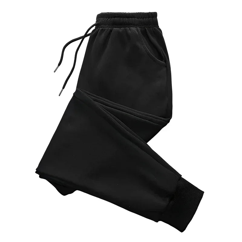 Men's Elastic Waist Sweatpants - Casual Joggers for Gym & Daily Wear