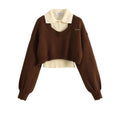 Two-Piece Knit Sweater & Vest Set - Vintage American Style
