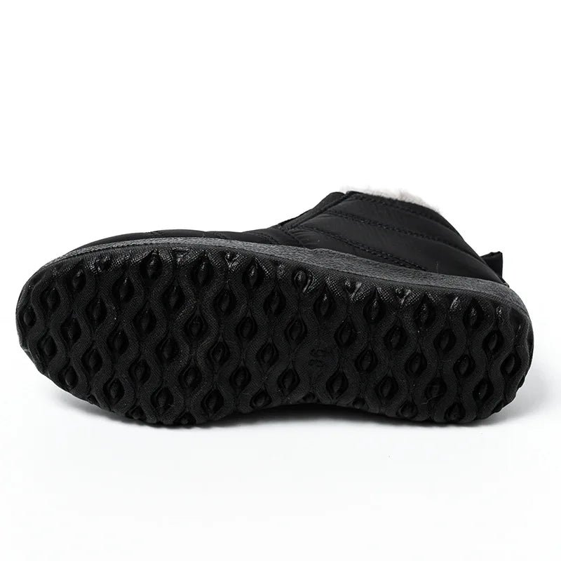Kidmi Winter Fuzzy Slippers for Women - Warm Plush Indoor Boots