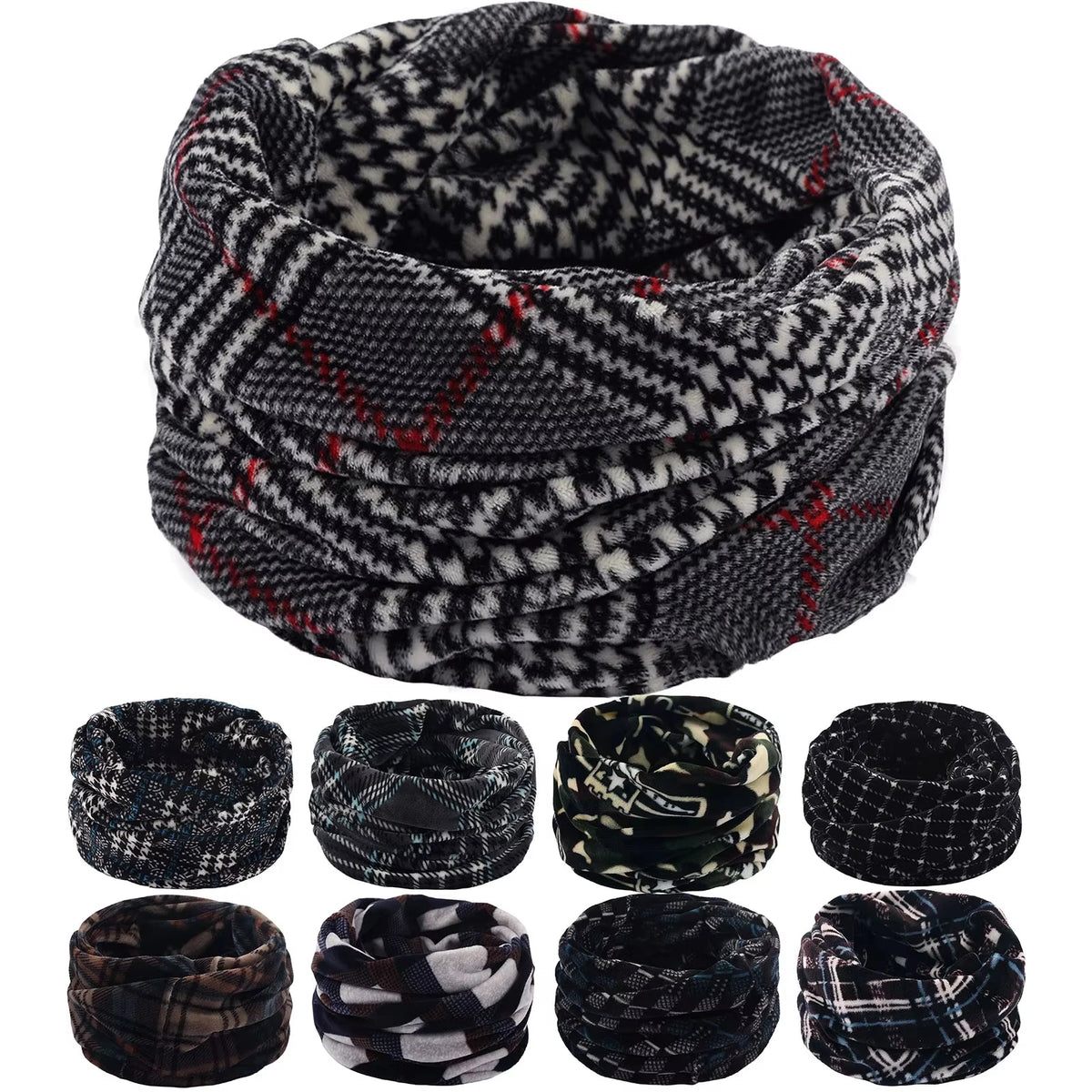 Winter Knit Infinity Scarf - Thermal Unisex Loop